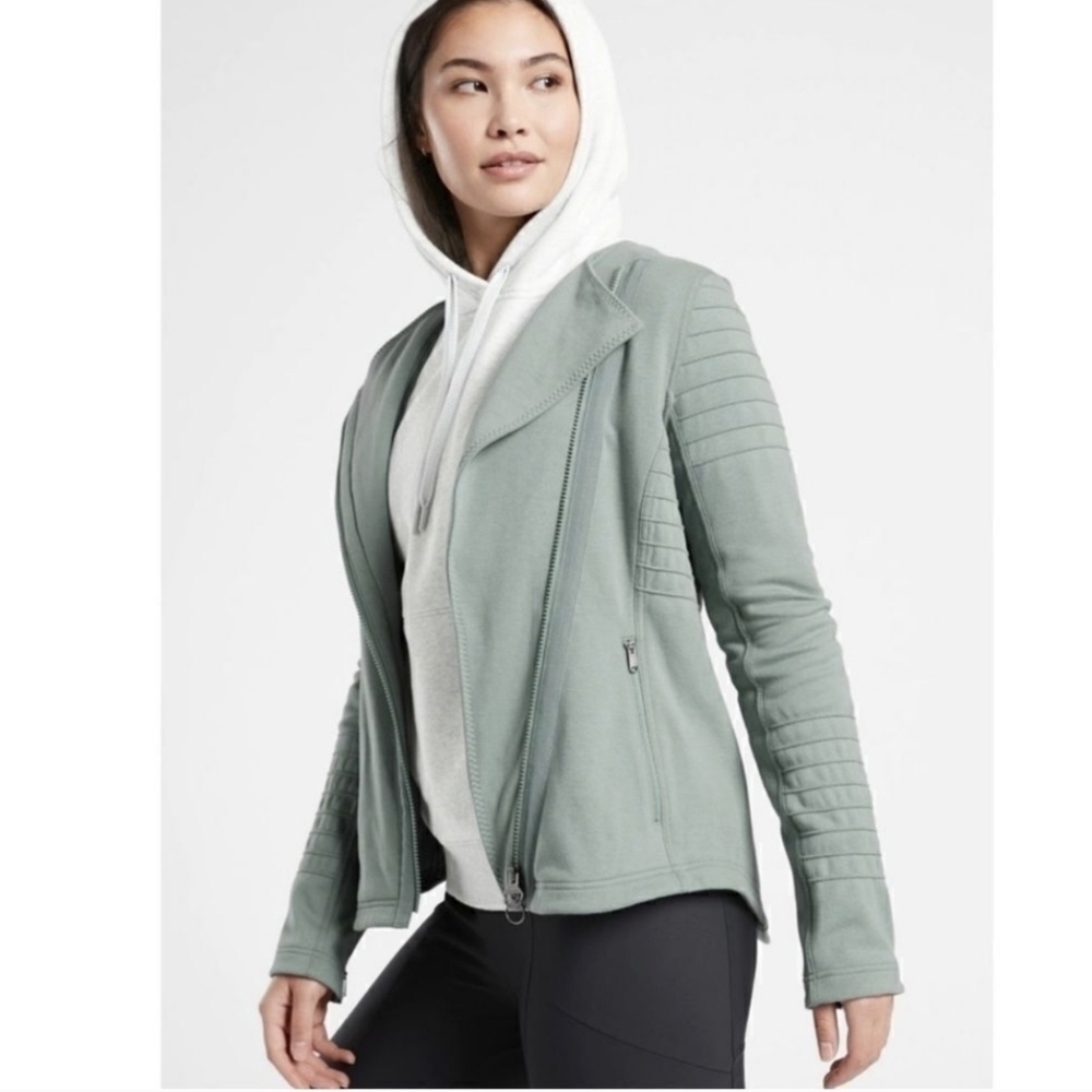 Athleta Triumph Moto Jacket - Size XS - Picture 4 of 16
